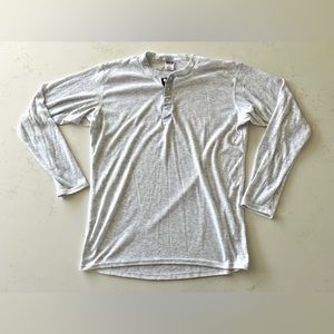 Vintage Patagonia Capilene 1/4 Snap Shirt - Heathered Grey - Men’s Size Medium